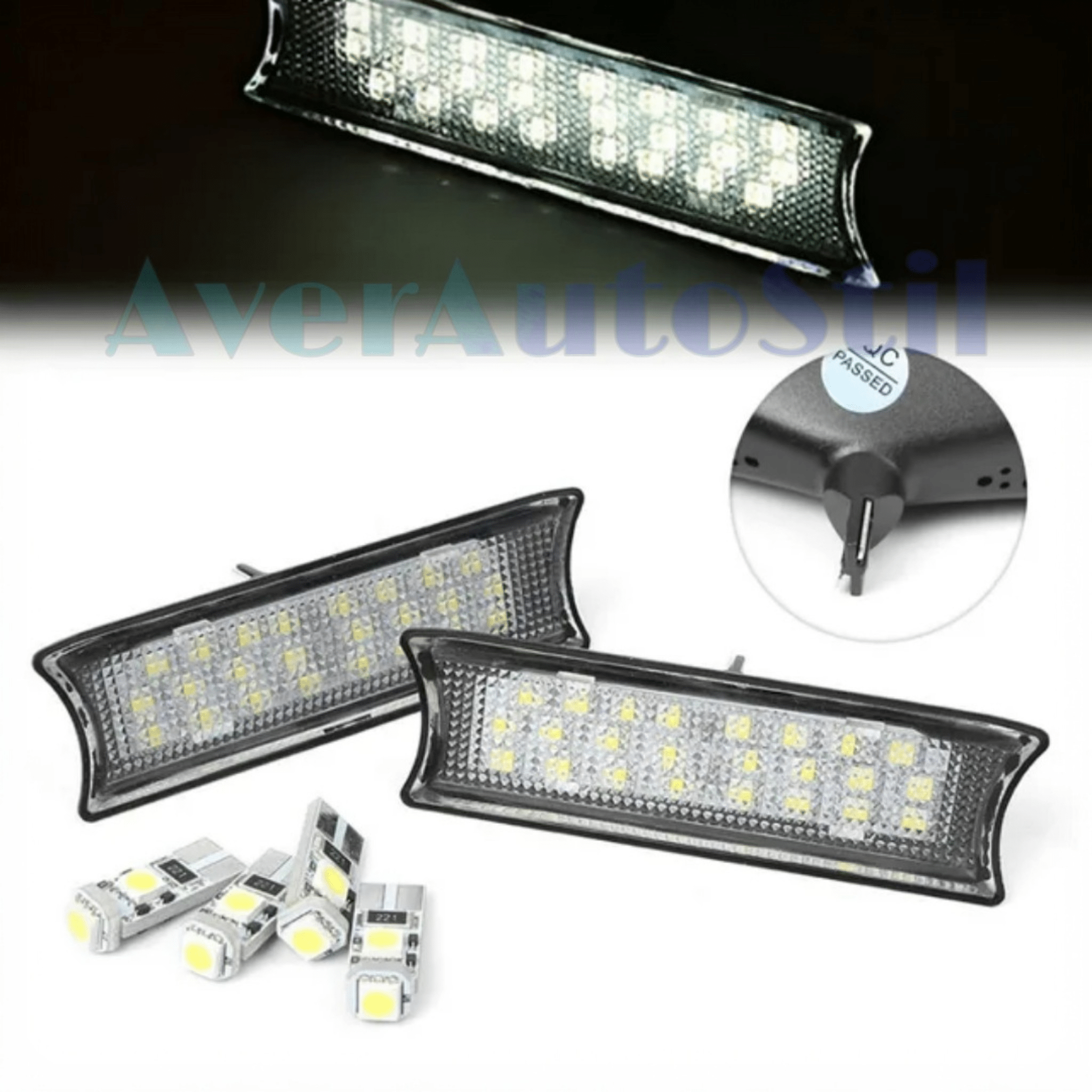 LED - Deckenbeleuchtungsset für BMW E Series - 6000K <<Xenon Look>> Set - AverAutoStil