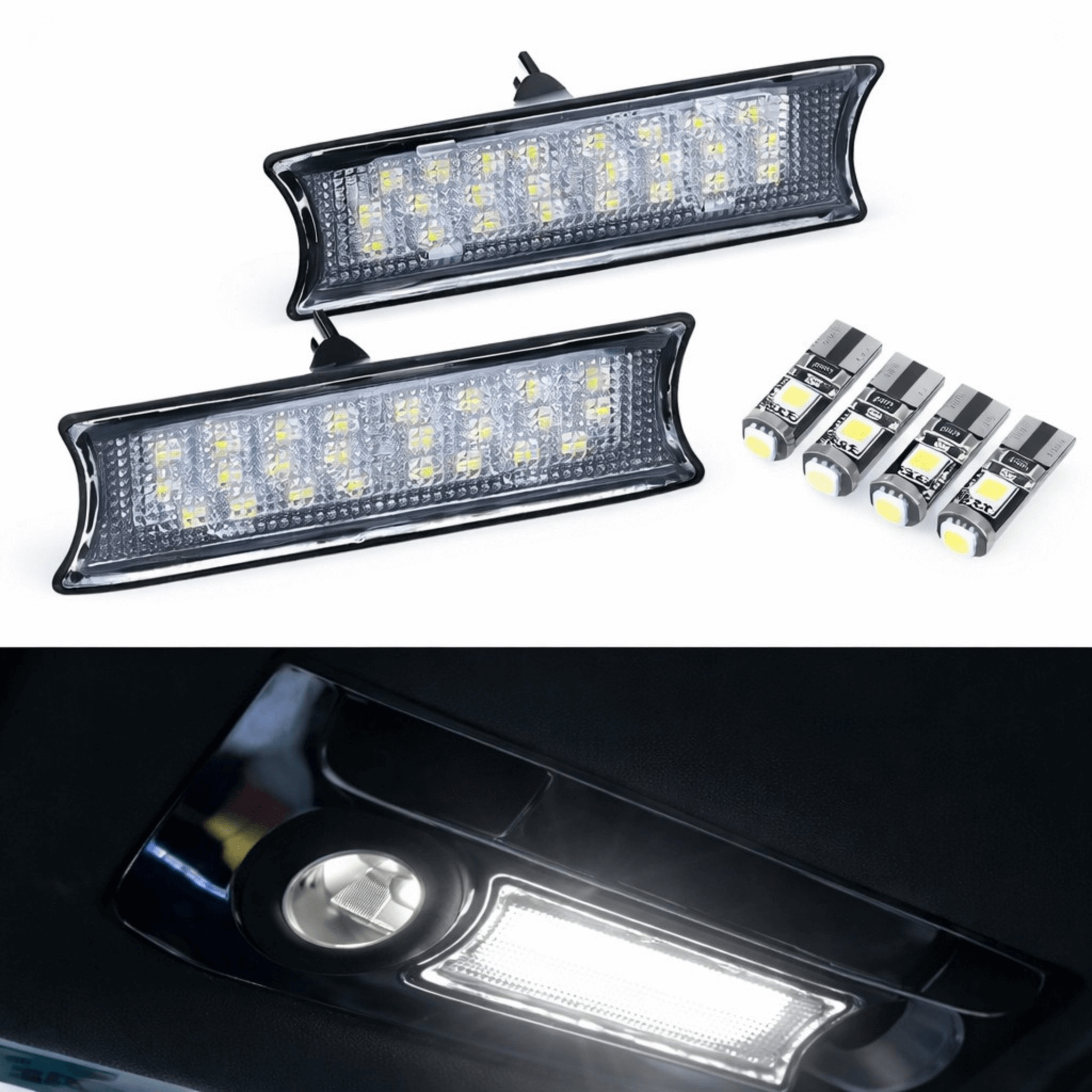 LED - Deckenbeleuchtungsset für BMW E Series - 6000K <<Xenon Look>> Set - AverAutoStil